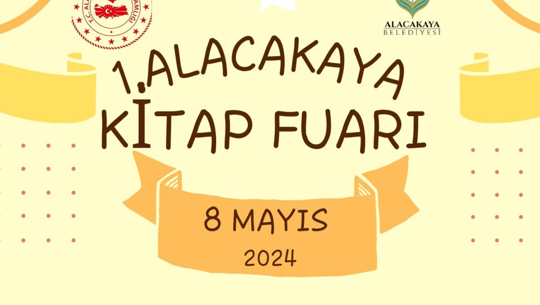 1. ALACAKAYA KİTAP FUARI GERÇEKLEŞTİ